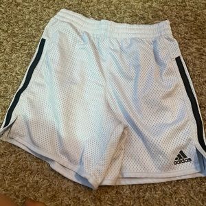 Adidas White Medium 10/12 Athletic Shorts
